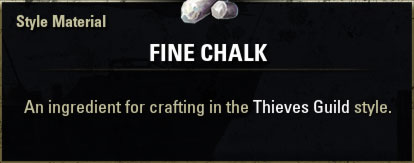 Thieves Guild Style Material Fine Chalk