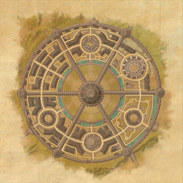 Imperial City Map