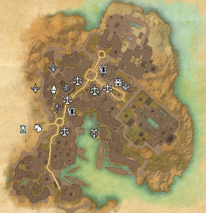 Map of Abah's Landing