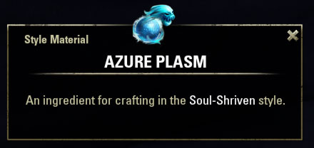 Soul Shriven Style Material Azure Plasm