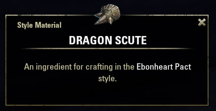 Ebonheart Pact Style Material Dragon Scute