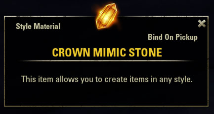 Crown Mimic Style Stone